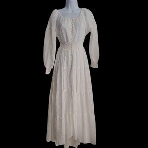 Alice + Olivia Kiara Maxi Milkmaid Pilgrim Prairie Victorian Pirate Cottage Cor